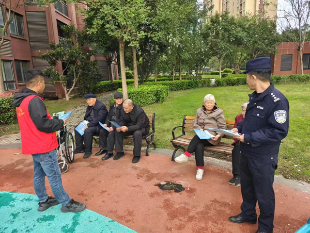 驿城区老街街道：社警联动织密反诈网 共建共治筑牢防护墙