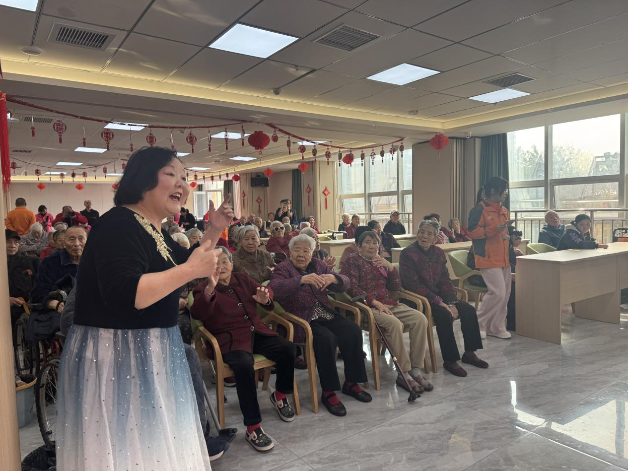 【情暖重阳 艺润人心】驻马店市文化馆文艺演出走进为老服务中心