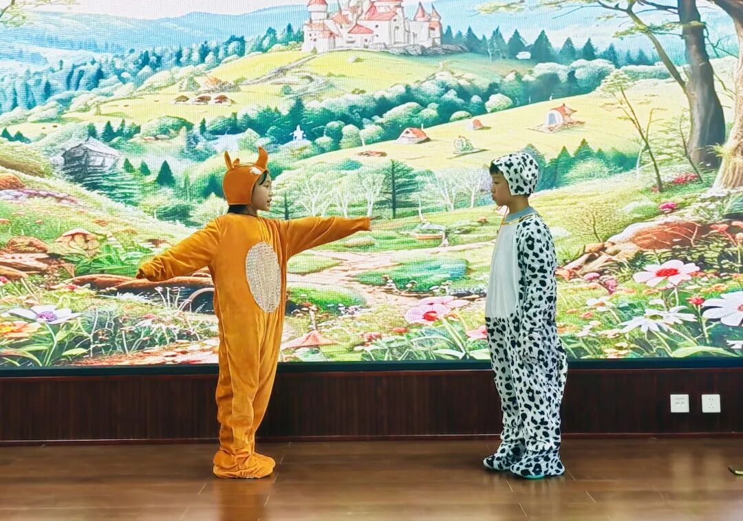 驻马店市第六小学开展红帆映经典 课本“剧”精彩--课本剧展演