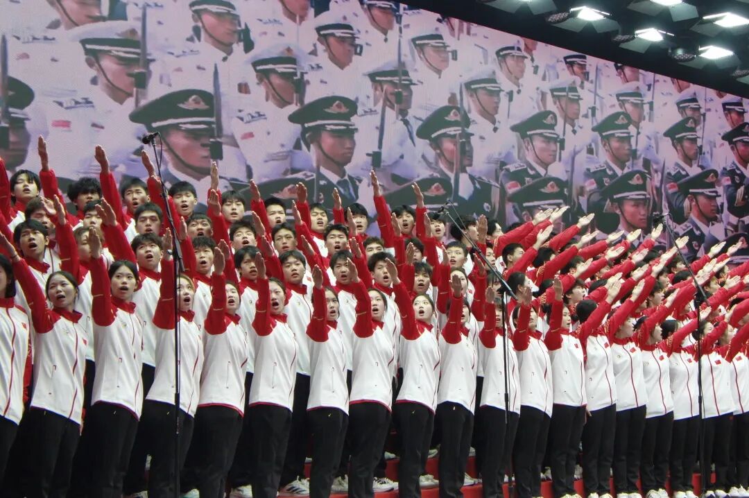  以歌为帆_逐梦青春华章——黄淮学院合唱比赛