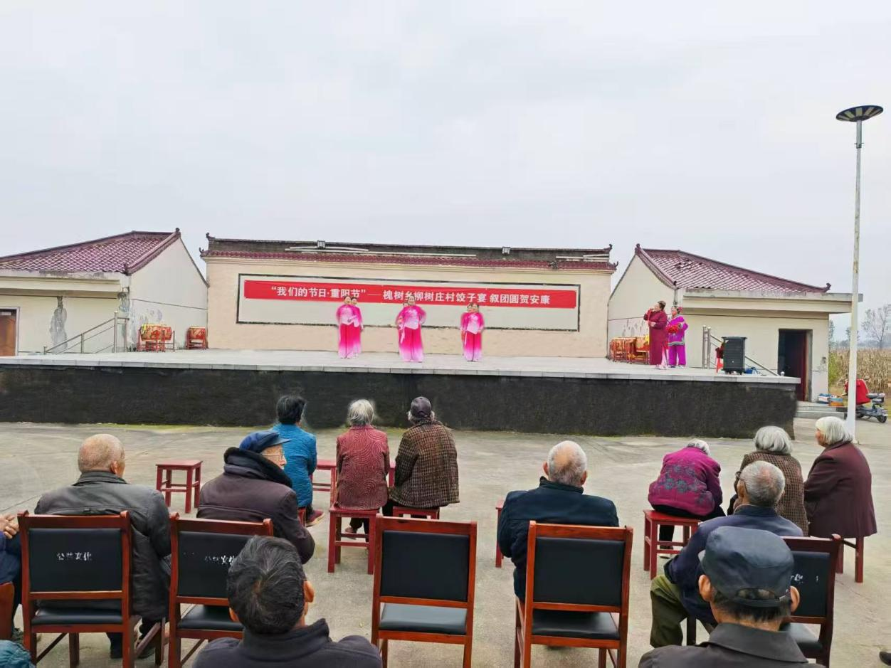 遂平县槐树乡举办 “我们的节日·重阳节--饺子宴”活动