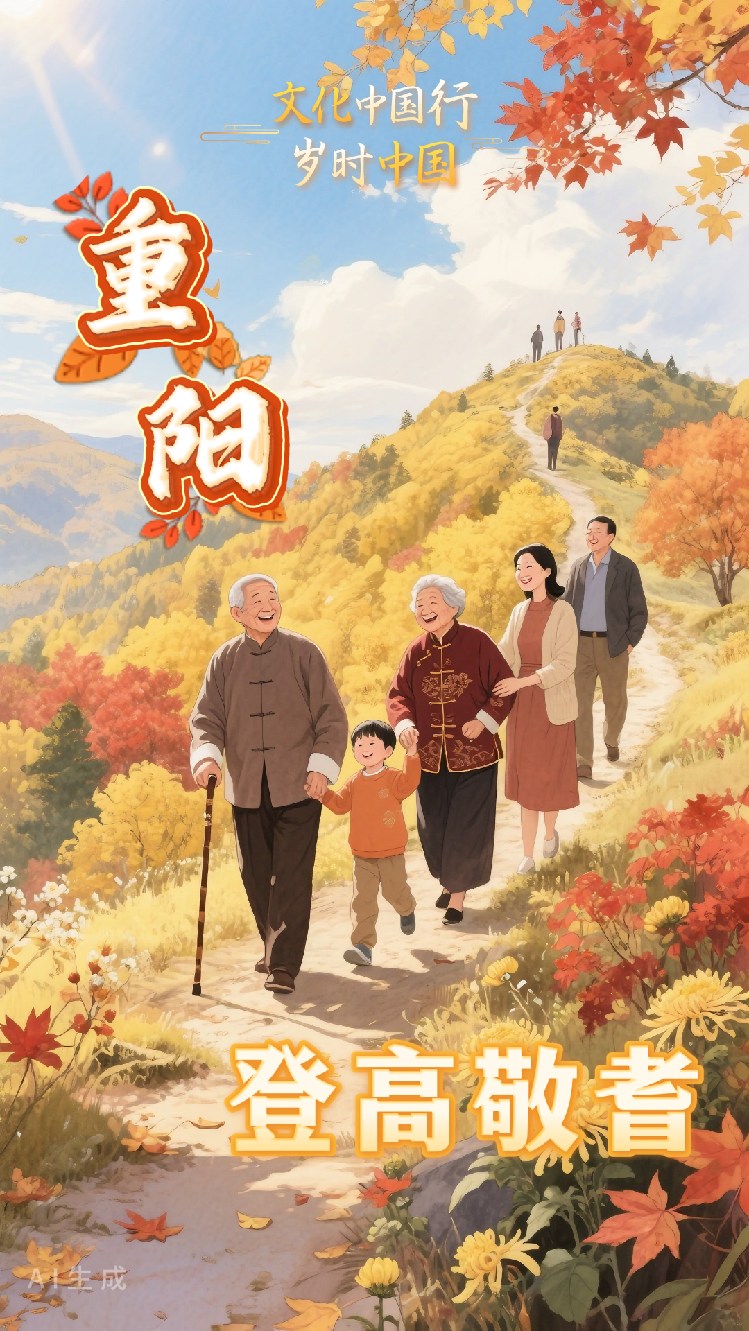 文化中国行·岁时中国|重阳:登高敬耆