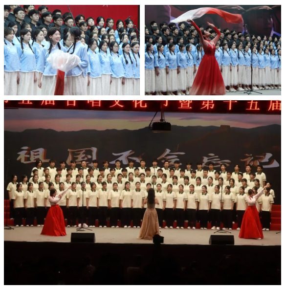  以歌为帆_逐梦青春华章——黄淮学院合唱比赛