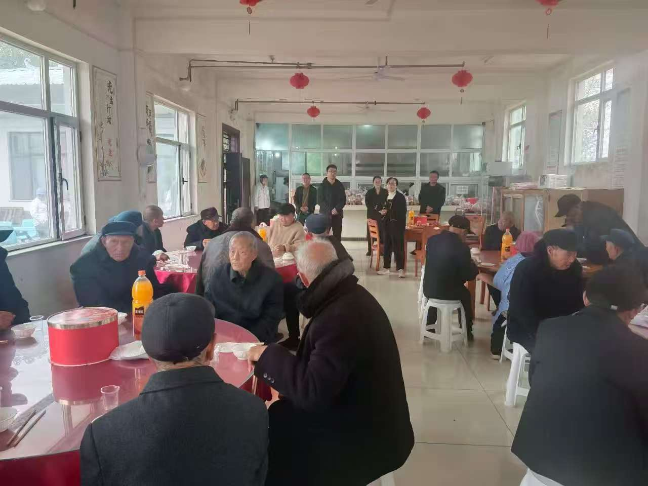 遂平县槐树乡举办 “我们的节日·重阳节--饺子宴”活动