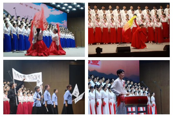  以歌为帆_逐梦青春华章——黄淮学院合唱比赛