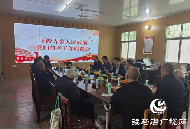 情暖桑榆话重阳 薪火相传谋发展——泌阳县下碑寺乡召开重阳节老干部座谈会