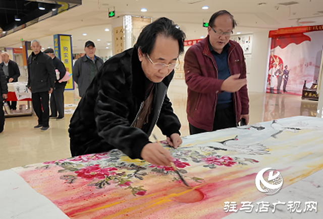 翰墨润天中 “夕阳”无限好