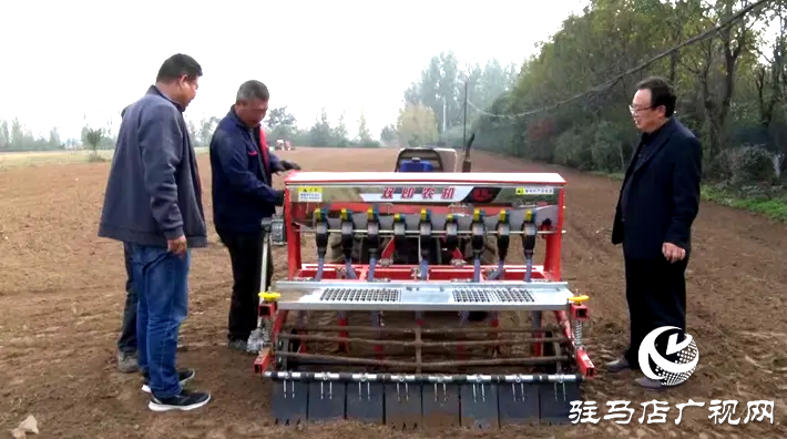 遂平县加快腾茬整地忙备播