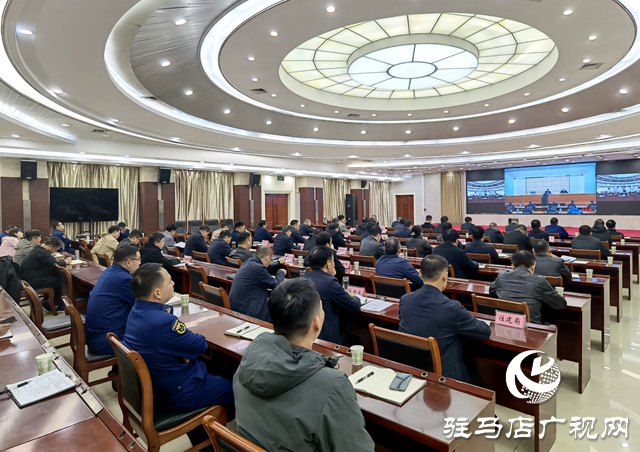 驻马店市收听收看全省森林防灭火暨冬春火灾防控工作动员部署电视电话会议