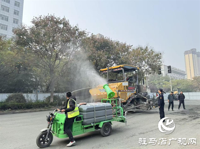  开发区城市管理事务中心：精准施策治扬尘 护航蓝天白云