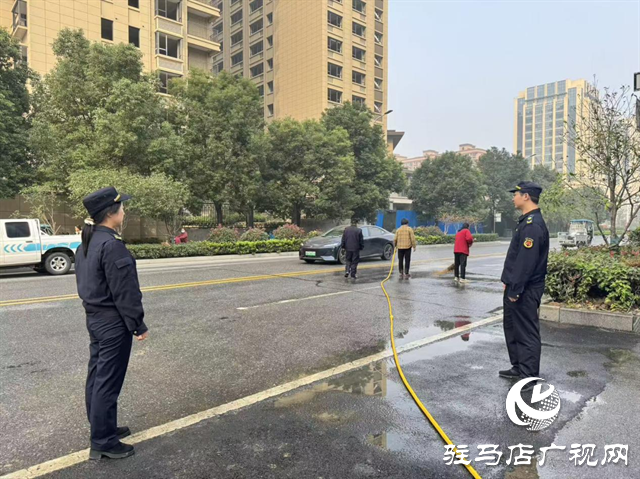  开发区城市管理事务中心：精准施策治扬尘 护航蓝天白云