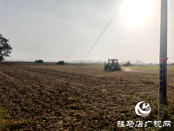 平舆县射桥镇:农机助耕正当时 秋播提速保丰收