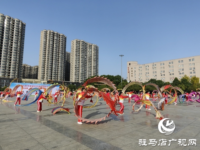2025年河南省社区运动会驻马店赛区健身鞭展示活动成功举办