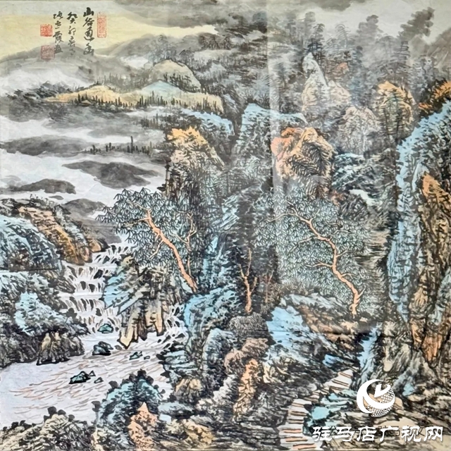 驻马店市老年书画作品展线上开展