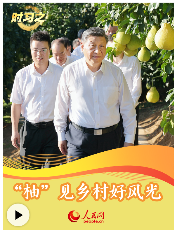 时习之丨“柚”见乡村好风光