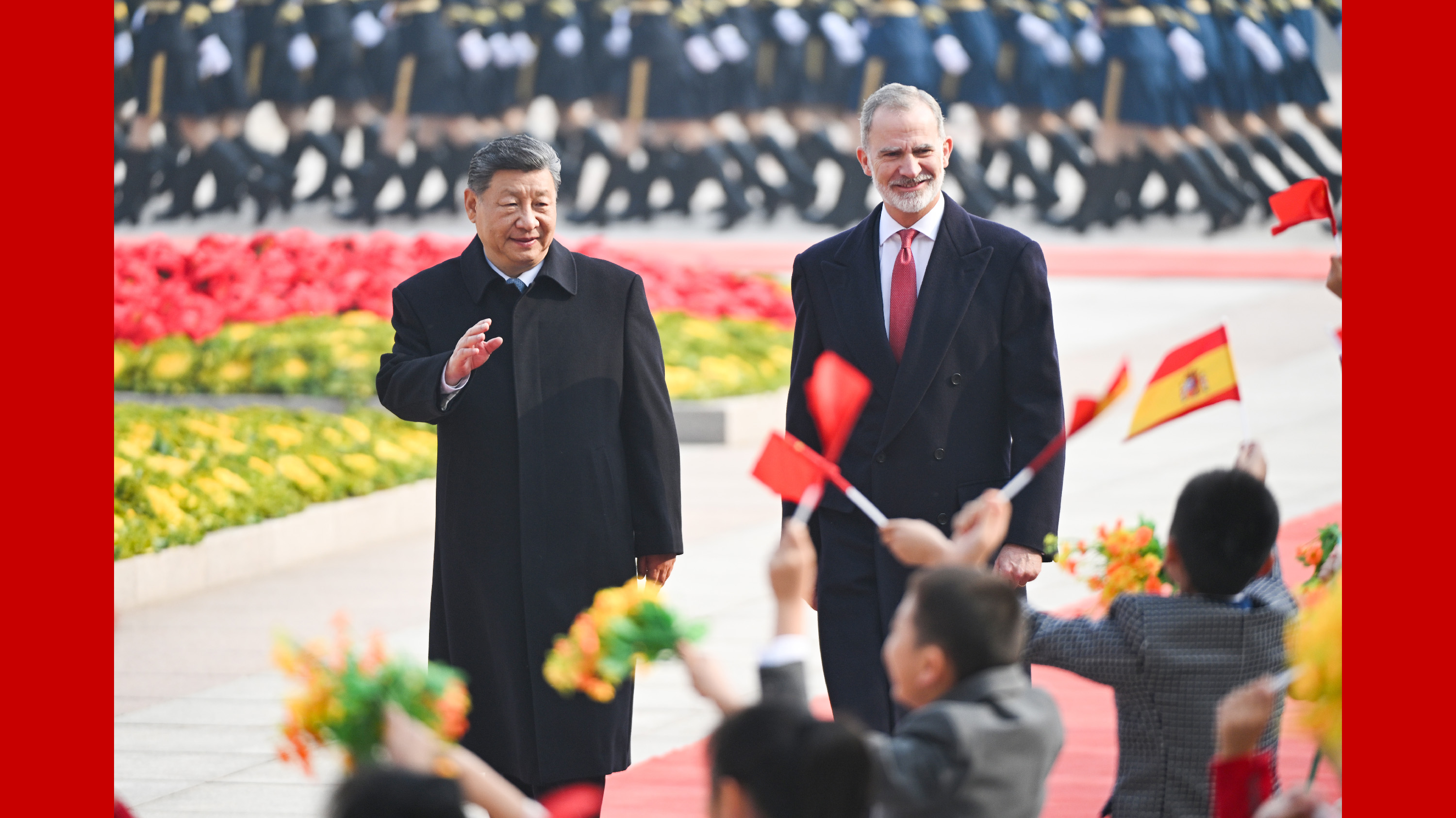 习近平会见西班牙国王费利佩六世