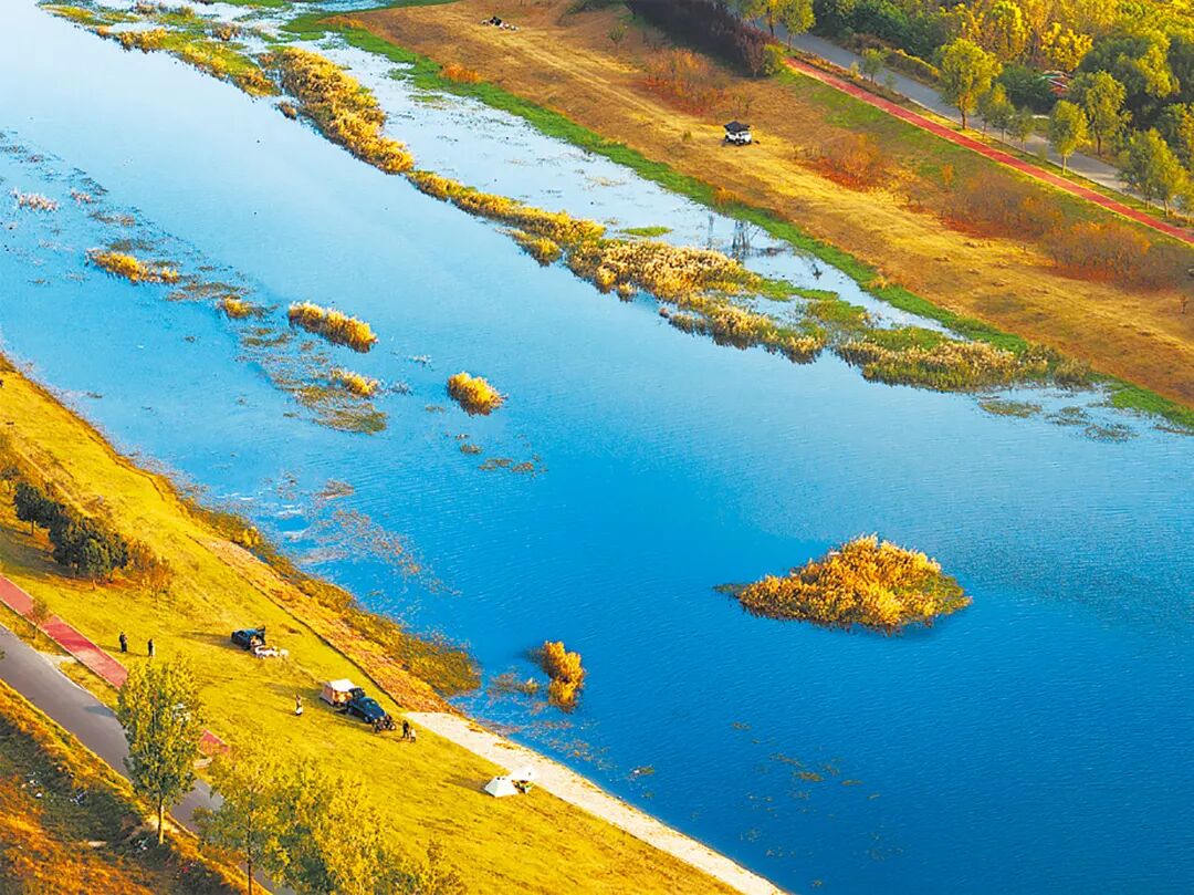 请打开“运河秋韵”画卷!