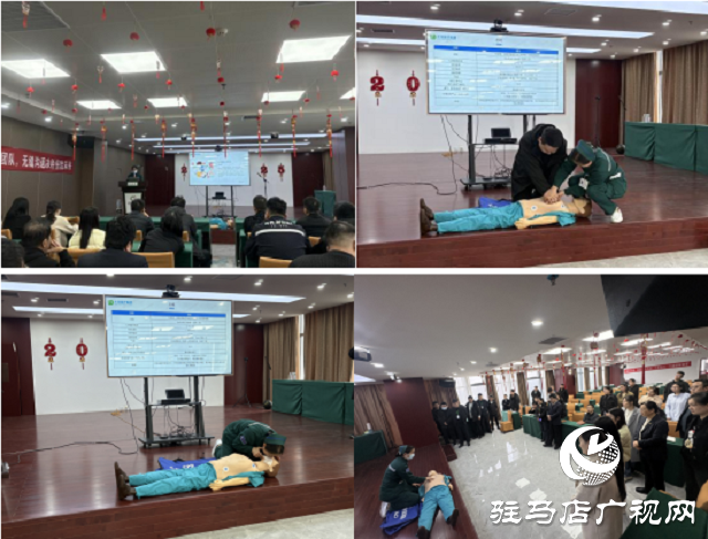 中国人寿财险驻马店公司开展心肺复苏急救知识培训