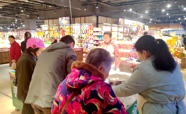 立冬过后手工水饺销售旺