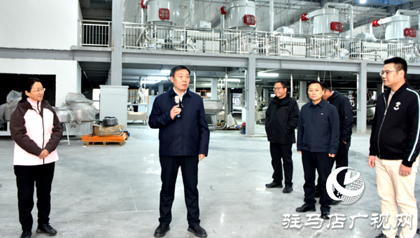 平舆县委书记刘飞就重点项目推进开展现场办公