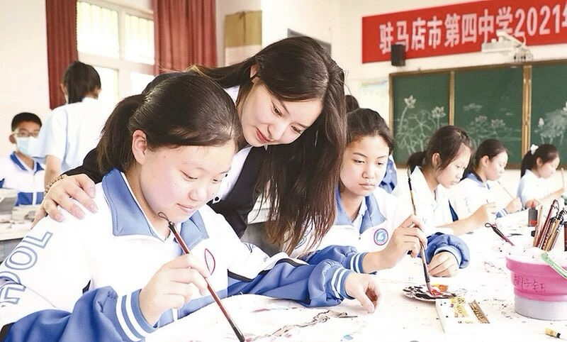 驻马店市第四中学：文明浸润校园 绘就育人图景