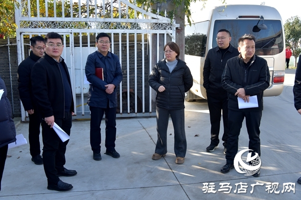 平舆县委常委、常务副县长韩靖带队开展安全生产检查