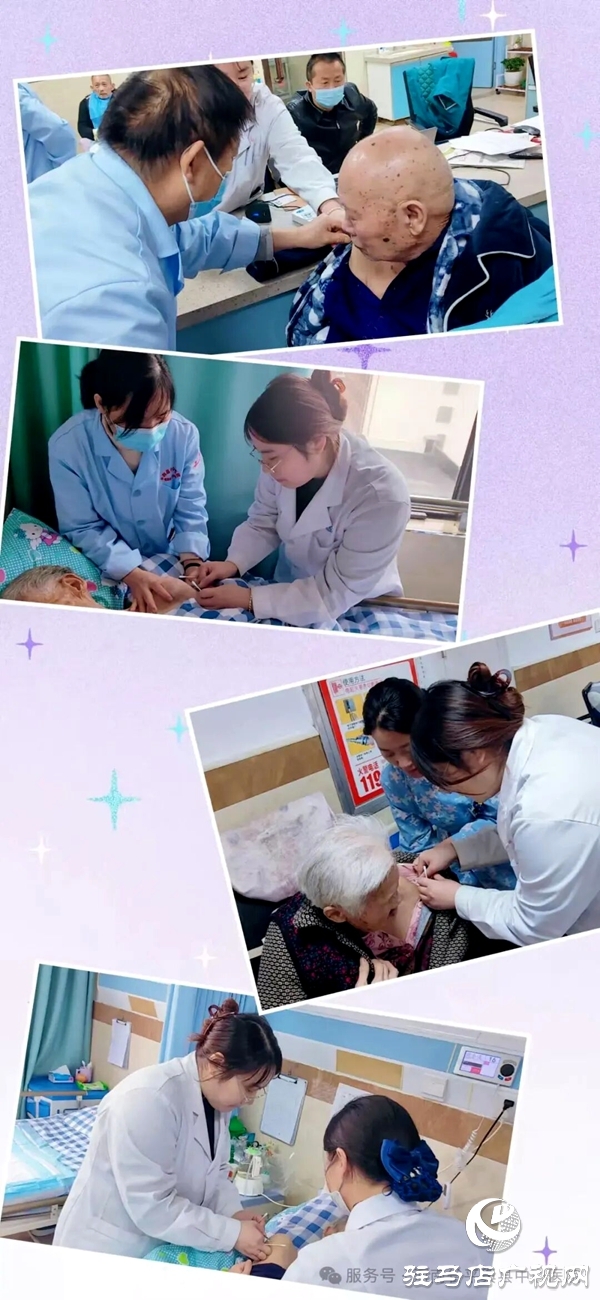 平舆县疾控中心、县中心医院医养中心：为入住老人免费接种流感疫苗