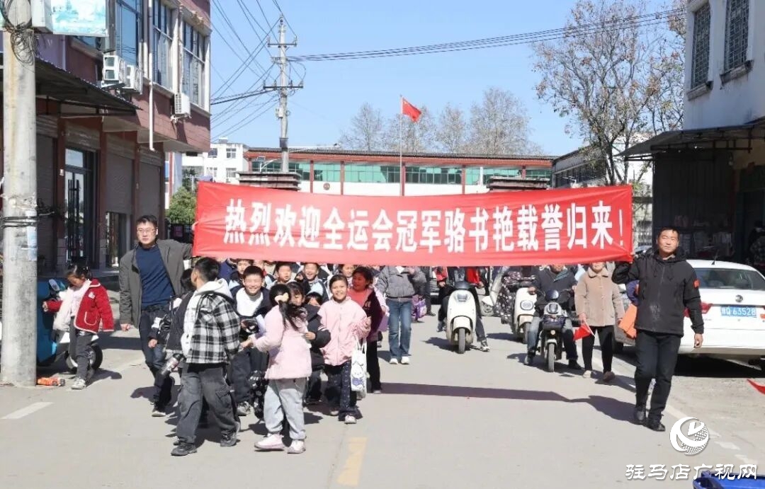 全运冠军载誉归 家乡正阳迎英雄