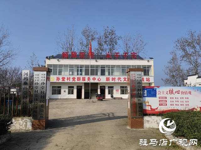 党建引领聚合力 基层治理谱新篇——新蔡县河坞乡孙堂村探索乡村治理现代化路径