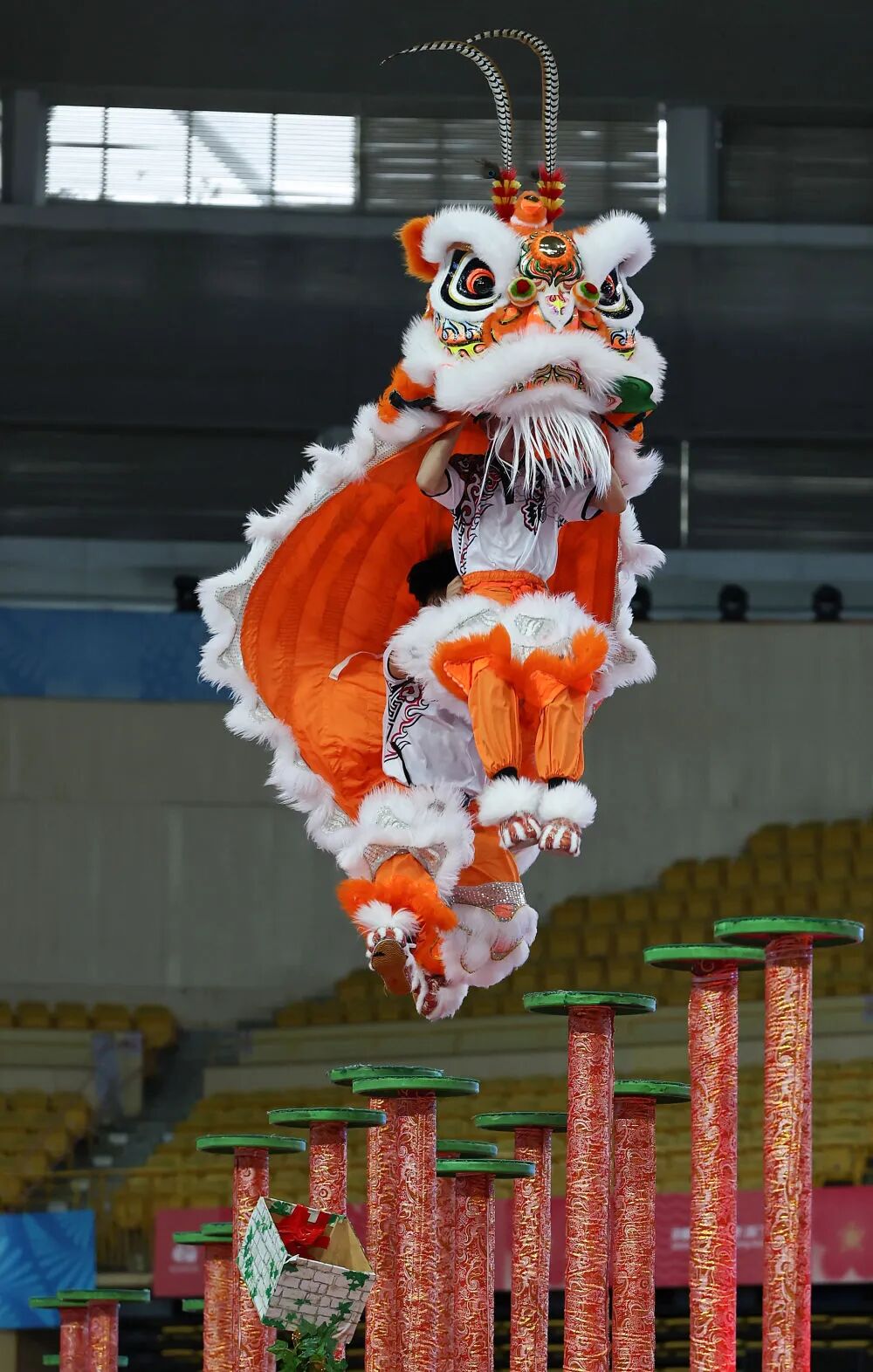 来,找一找全运会上的传统文化元素