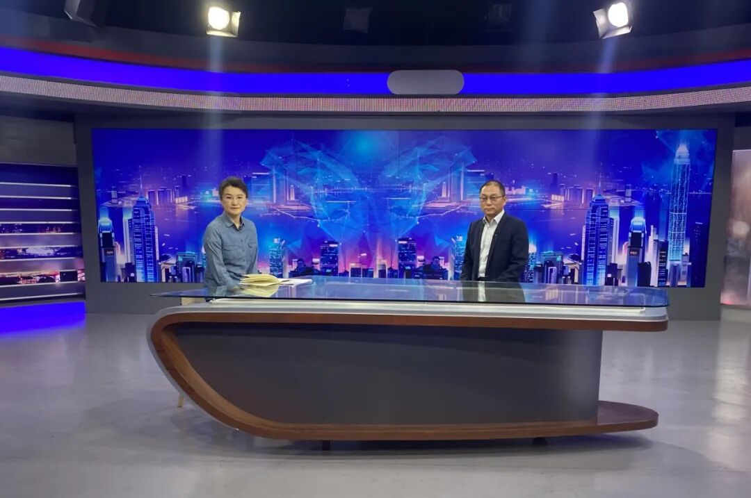  黄淮学院校友会副会长刘景民登上央视《信用中国》访谈节目