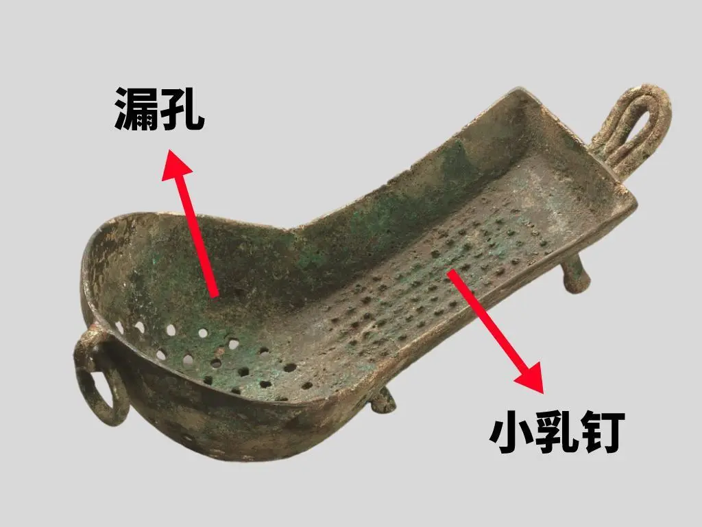 文博日历丨错银镶嵌 镂空雕刻 古人这样制作漏勺