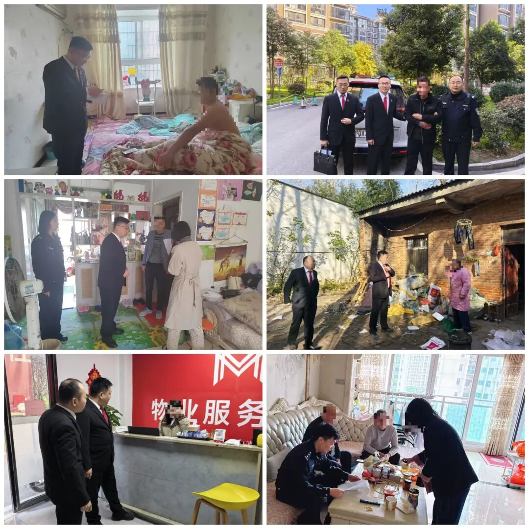 正阳法院开展周六常态化执行行动