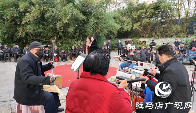 戏曲演出进游园 传统文化润民心