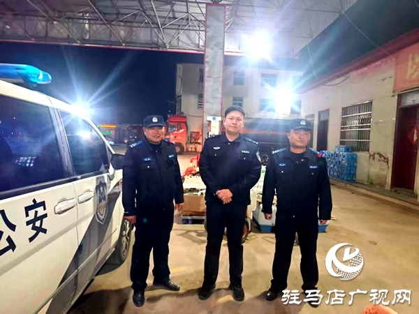 平舆县射桥镇：警灯常明映夜色 步履不停守安宁