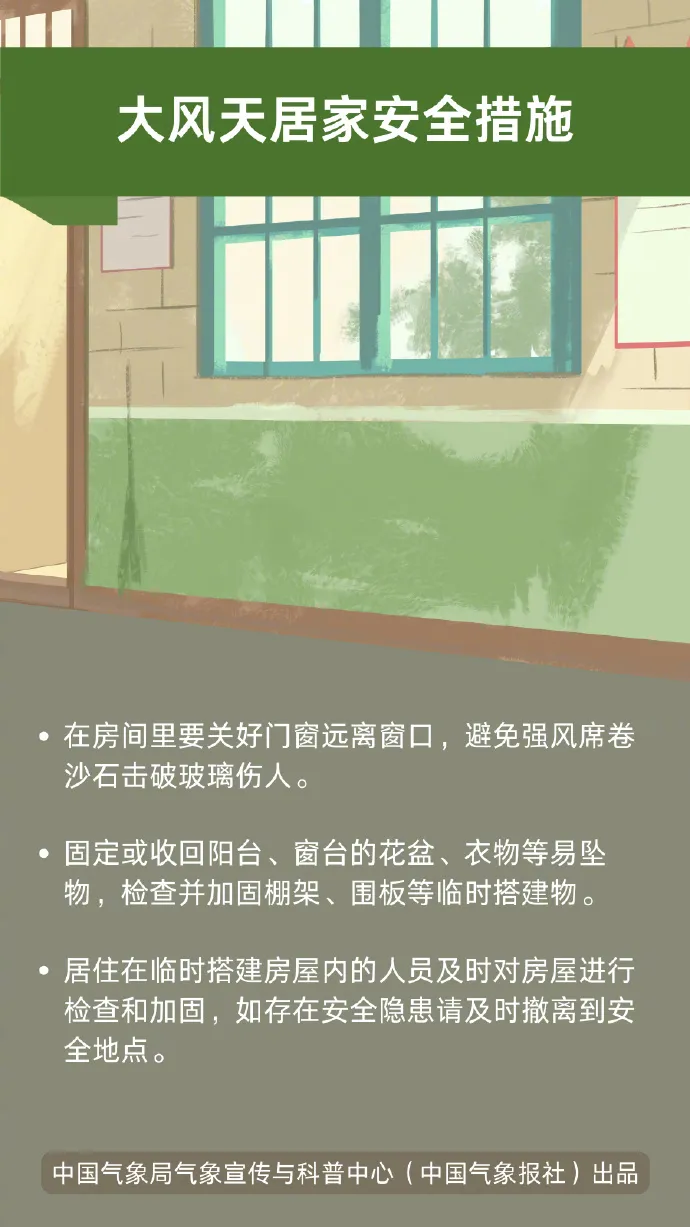 这份大风天气“应急包”请收好！