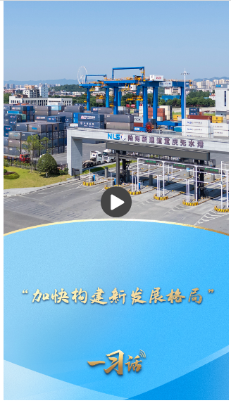 一习话·迈向“十五五”丨“加快构建新发展格局”