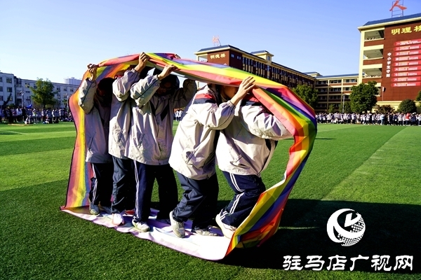 冬韵燃赛场 青春绽芳华  驻马店市树人高级中学冬季趣味运动会圆满举行