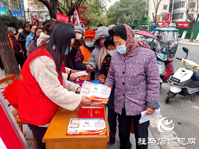 确山县开展国家宪法日宣传活动 