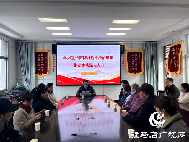 确山县盘龙街道开展“国家宪法日”普法宣传活动