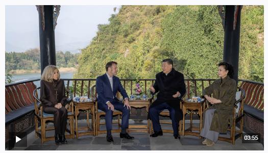 时政新闻眼丨从中法元首会晤的四个“特殊”，读懂大国相处之道