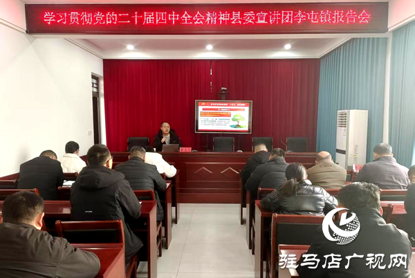 平舆县李屯镇：深入学习贯彻党的二十届四中全会精神