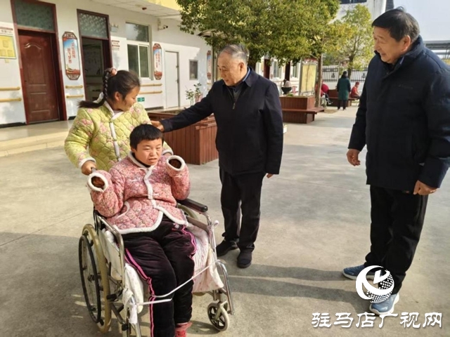 张银良冬至走访慰问重度残疾人托养中心
