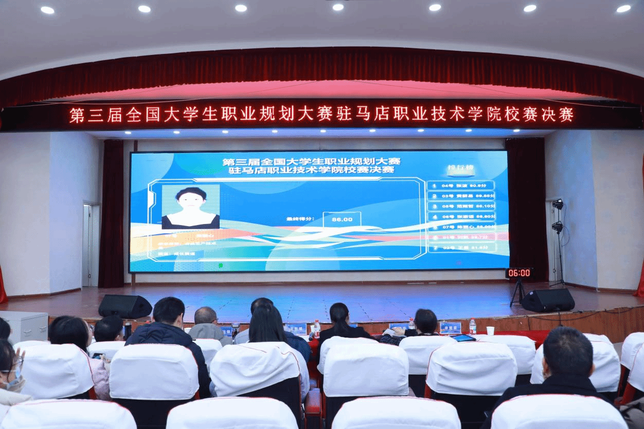 驻马店职业技术学院第三届全国大学生职业规划大赛校赛决赛圆满落幕