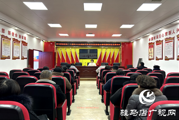 平舆县古槐街道：宣讲赋能基层 精神凝聚民心