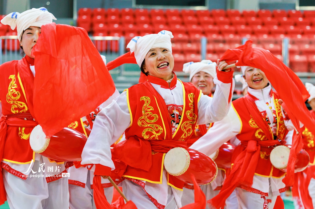 社火排练迎新年