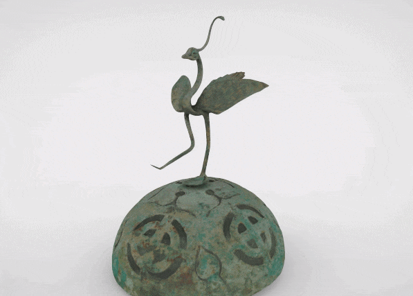 文博日历丨如何用青铜做出轻盈感？古人用几根线说明白了