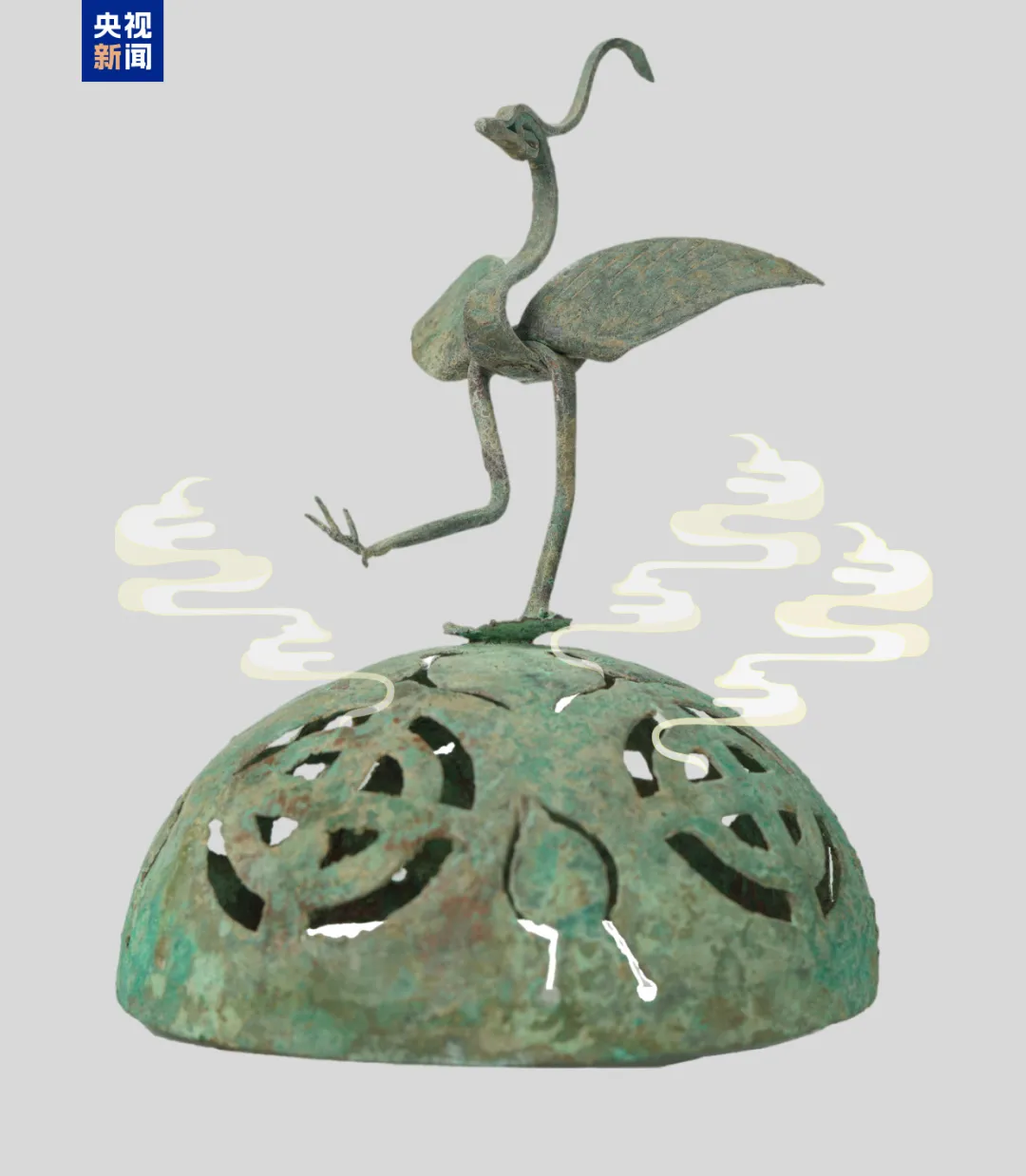 文博日历丨如何用青铜做出轻盈感？古人用几根线说明白了