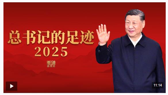 重磅微视频丨总书记的足迹2025