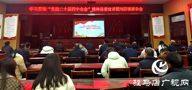 确山县刘店镇:宣讲“活”起来 全会精神“沉”下去